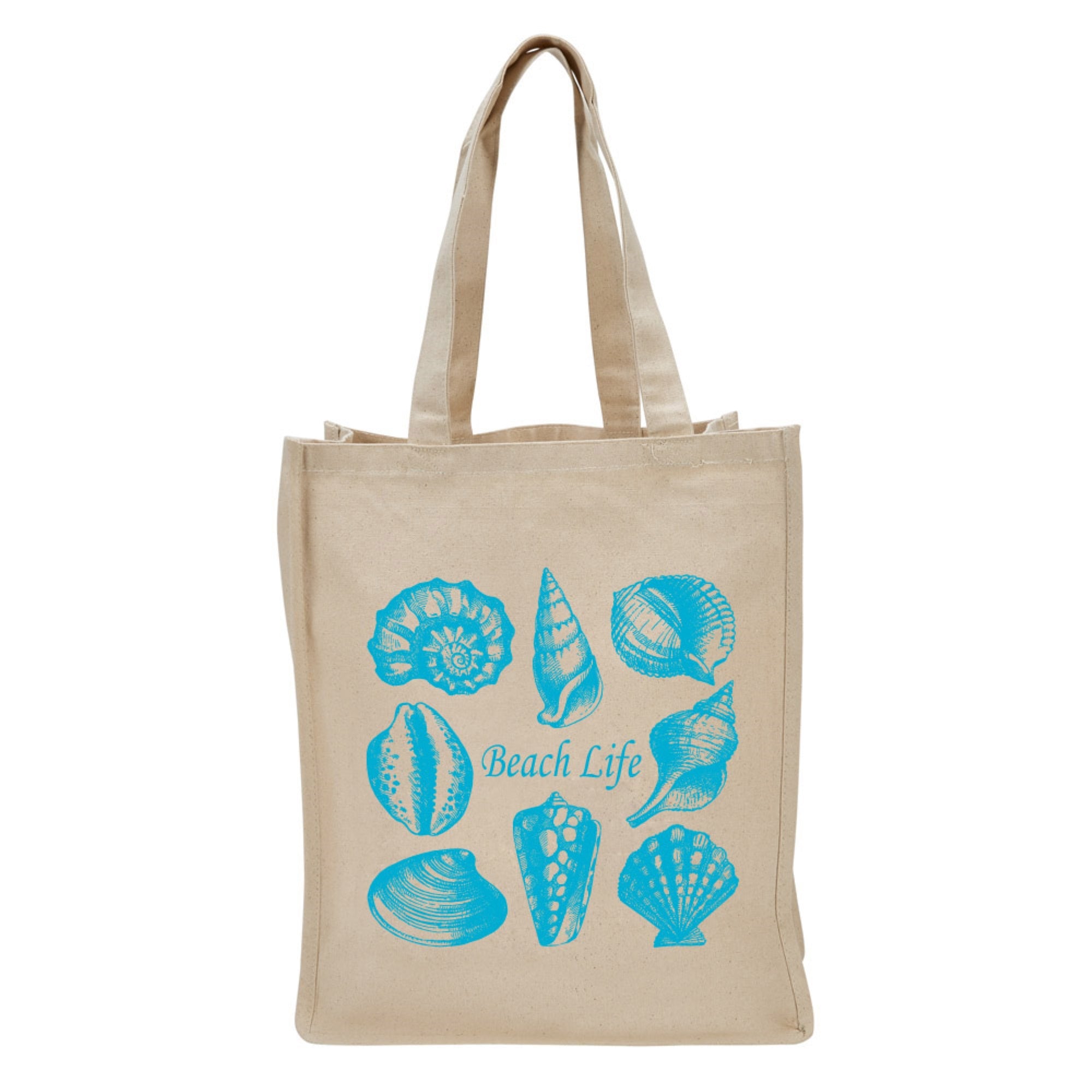Tote Bag Sea Shells Beach Life